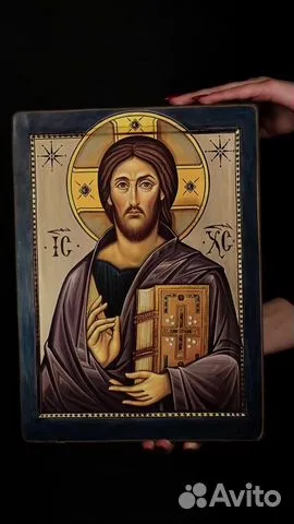 Икона " Спас Синайский" Ручная работа — красивый подарок