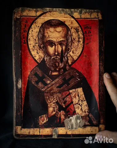 Святой Николай Чудотворец" Икона — красивый подарок