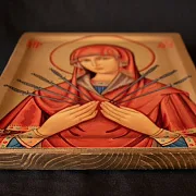 Икона Богоматери "Умягчение злых сердец" — необычный подарок — фотография 3