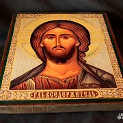 Икона "Господь Вседержитель" — красивый подарок — фотография 5