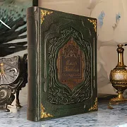Ручная работа: Омар Хайям и персидские поэты X - XVI вв — книга в кожаном переплёте — фотография 1
