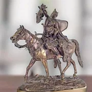 Подарочная композиция «Всадник со львятами» — фотография 1