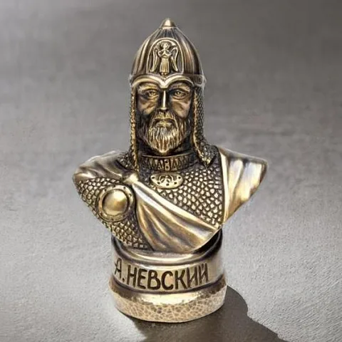Бронзовая статуэтка «Александр Невский» в подарок