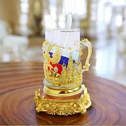 Подстаканник для чая «Российский» — необычный подарок — фотография 1