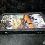 Подарочные нарды под стеклом «День Победы» — фотография 11