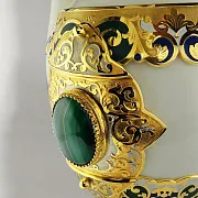 Подарочный кофейный набор "Царский малахит" — фотография 2