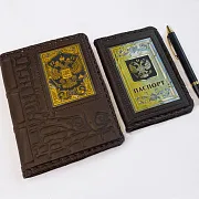 Подарочный набор «Ежедневник, паспорт, ручка Parker» — фотография 3