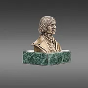Бюст «Гоголь Н.В.» из бронзы — необычный подарок — фотография 2