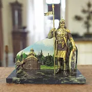 Композиция «Русь изначальная» (Витязь) из бронзы в подарок — фотография 1
