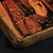 Подарочная икона деревянная "Христос Пантократор" — фотография 7