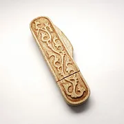 Флешка «Тур» из дерева — оригинальный подарок — фотография 2
