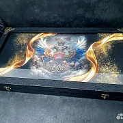 Нарды под стеклом «Великая Держава» — необычный подарок — фотография 4