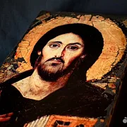Икона деревянная " Спас Синайский" в подарок — фотография 7